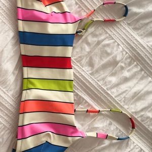Striped Bikini Top